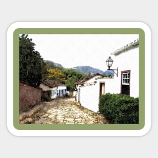 Brazilian rural charm. Sticker